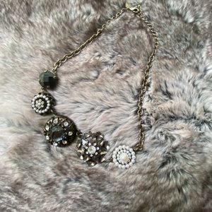 Lia Sophia brassy necklace